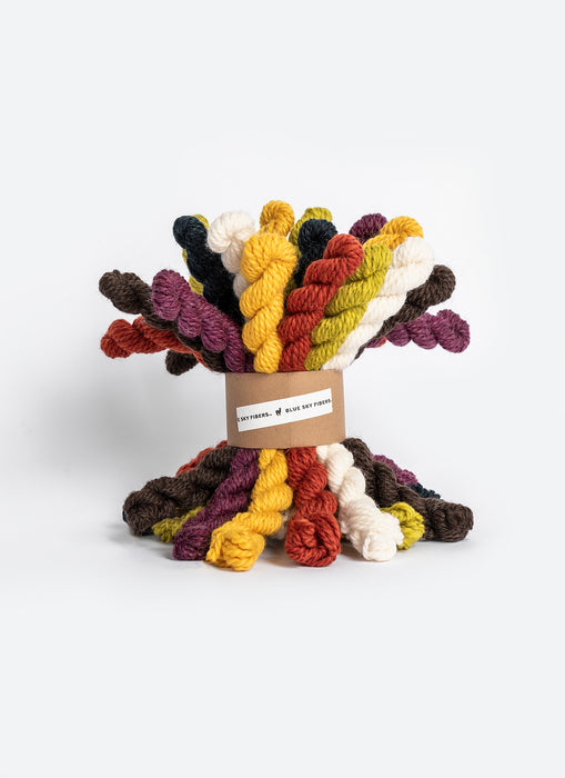 Woolstok Mini Hank Bundle (100% wool) - Fright & Delight