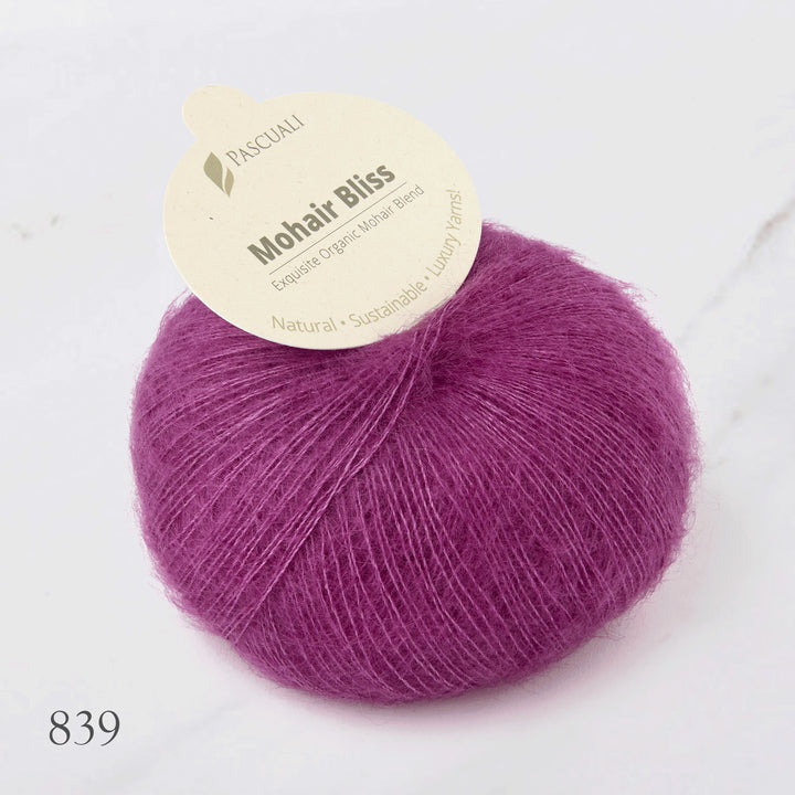 Mohair Bliss (60% superkid mohair, 40% silk)