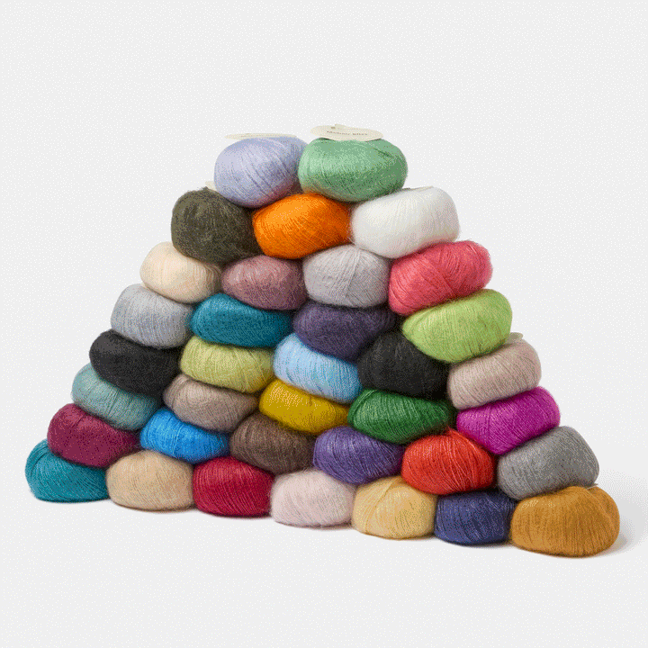 Mohair Bliss (60% superkid mohair, 40% silk)