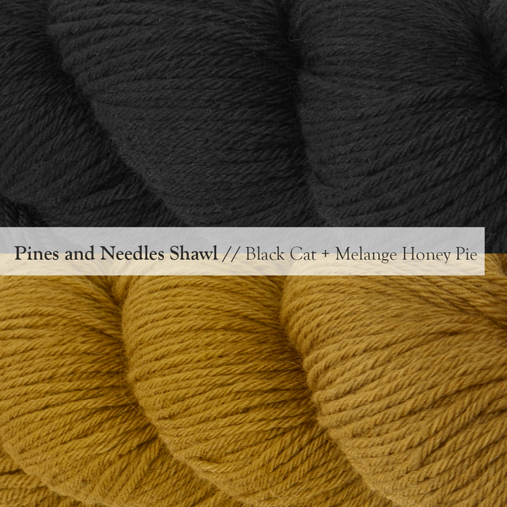 Pines & Needles Shawl Kit