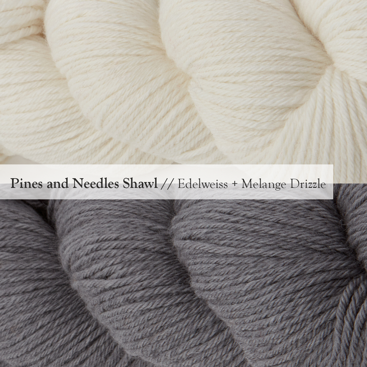 Pines & Needles Shawl Kit