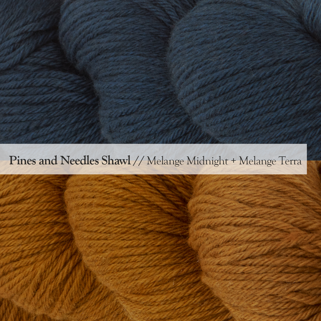Pines & Needles Shawl Kit