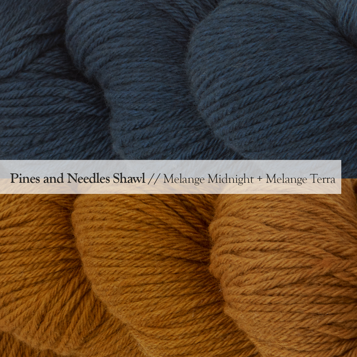 Pines & Needles Shawl Kit
