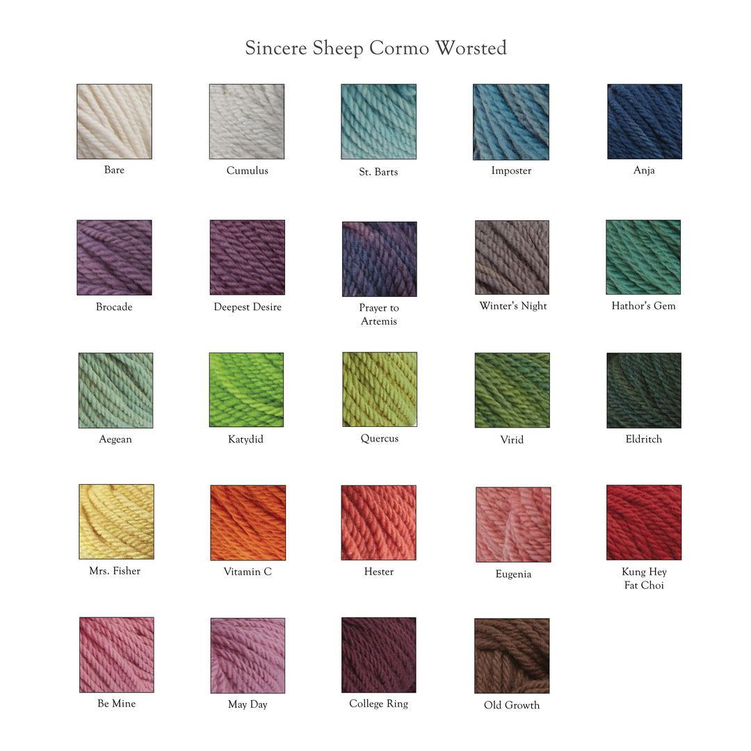 Cormo Worsted (100% wool)