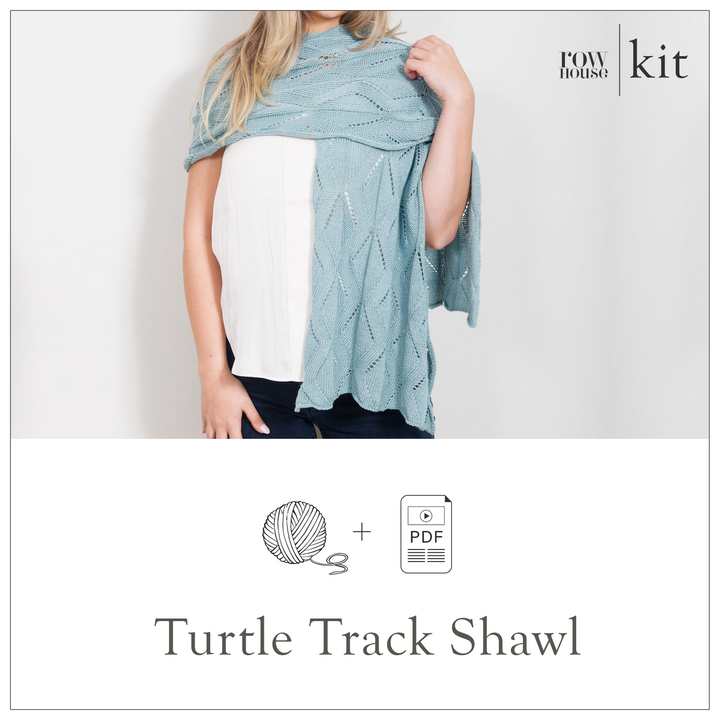 Turtle Track Shawl Kit