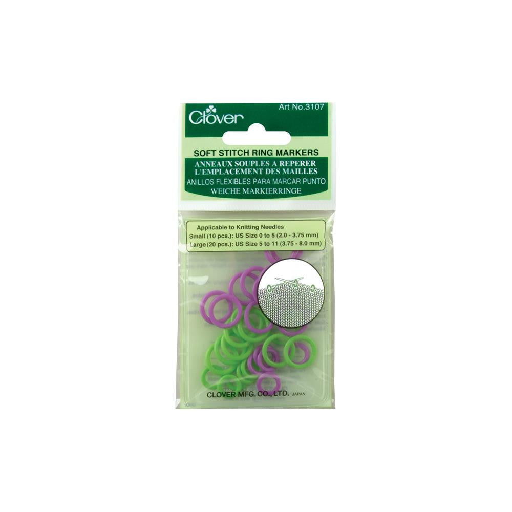 Soft Stitch Ring Markers