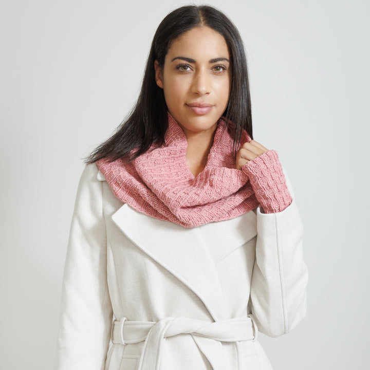 Corky Avenue Cowl & Cuffs