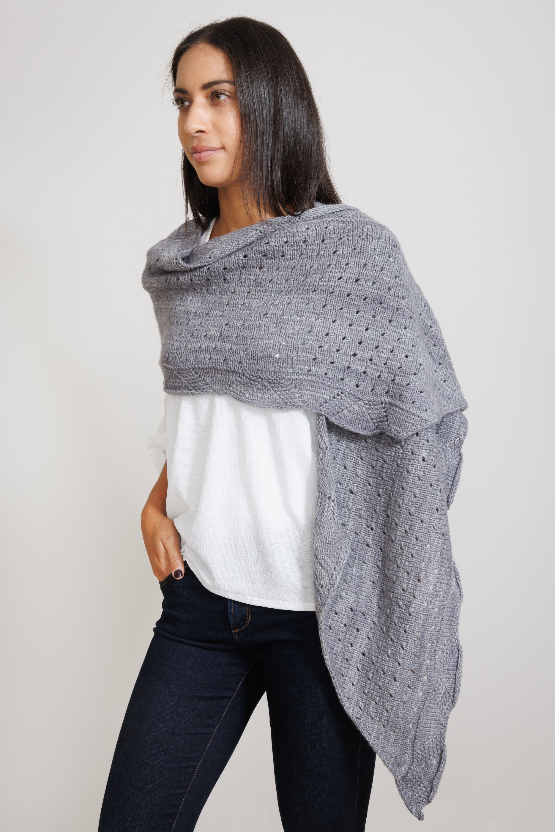 Riviera Wrap Kit — Row House Yarn