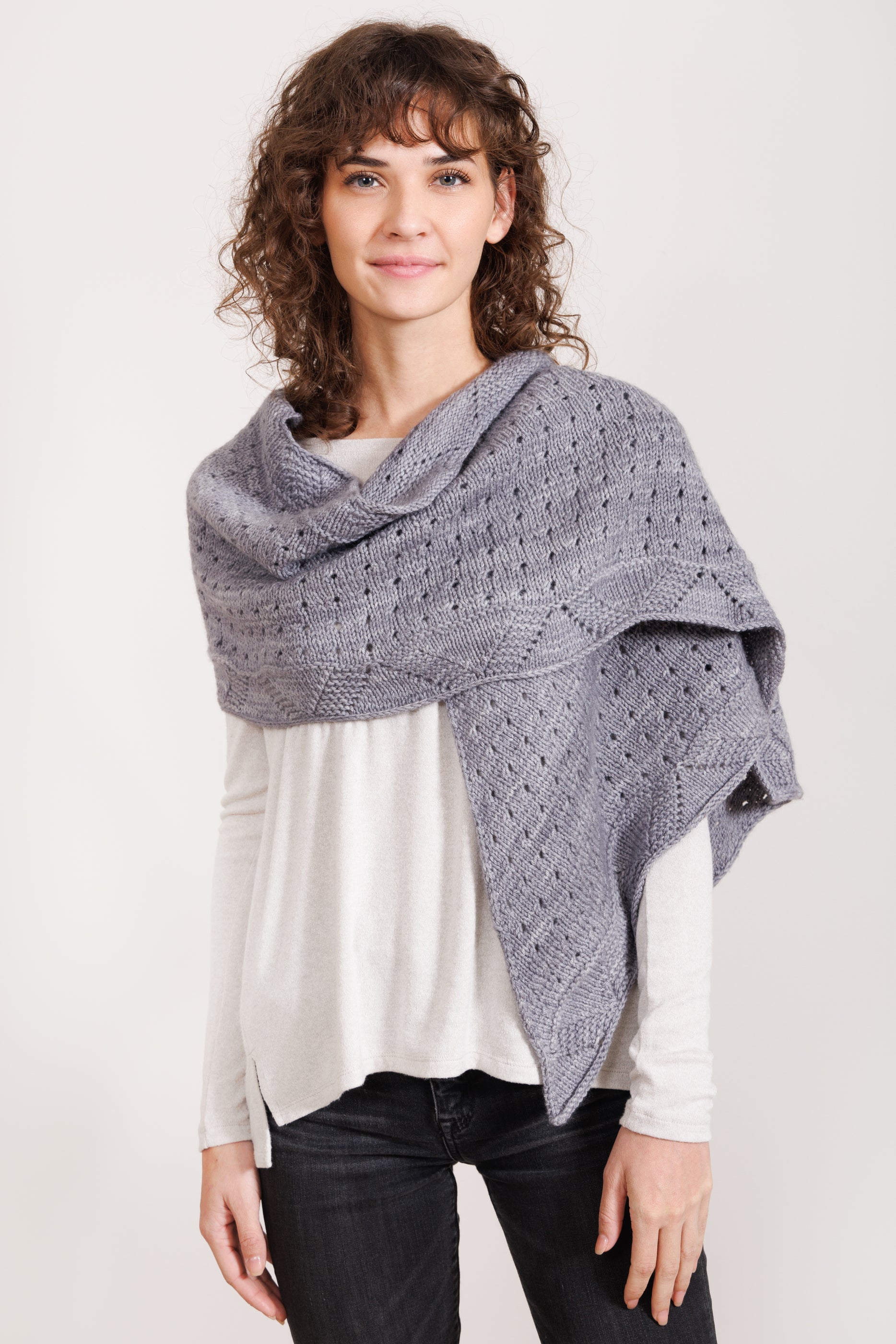 Riviera Wrap Design — Row House Yarn