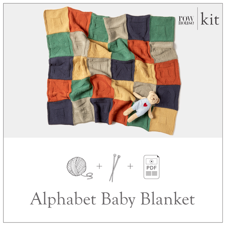 Alphabet Baby Blanket Kit