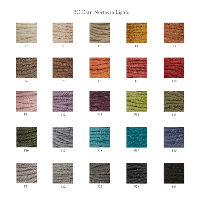 Northern Lights (80% wool, 20% silk)