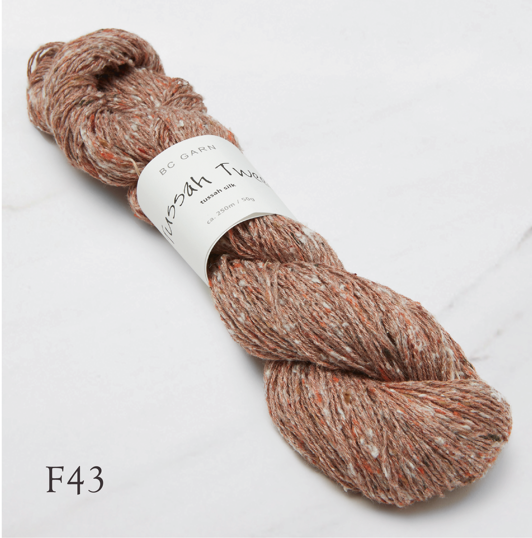 Tussah Tweed (100% silk)