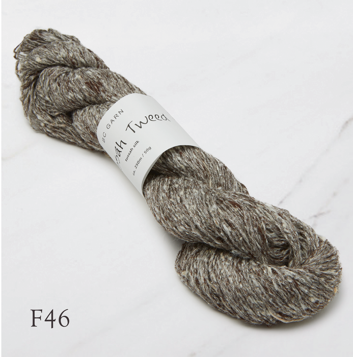 Tussah Tweed (100% silk)