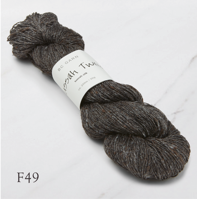 Tussah Tweed (100% silk)
