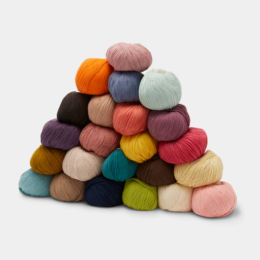 Erika Knight Cotton Gossypium, a cotton dk weight knitting yarn — Row House  Yarn