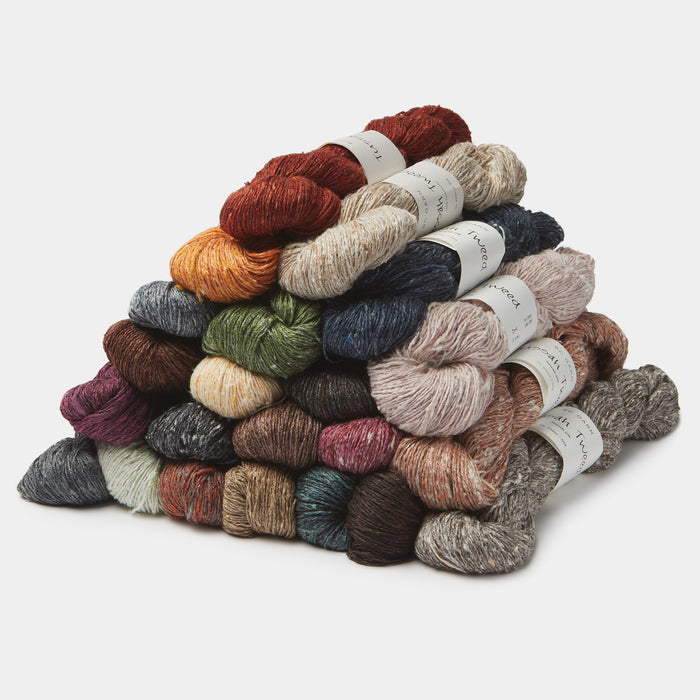 Tussah Tweed silk) — Row Yarn