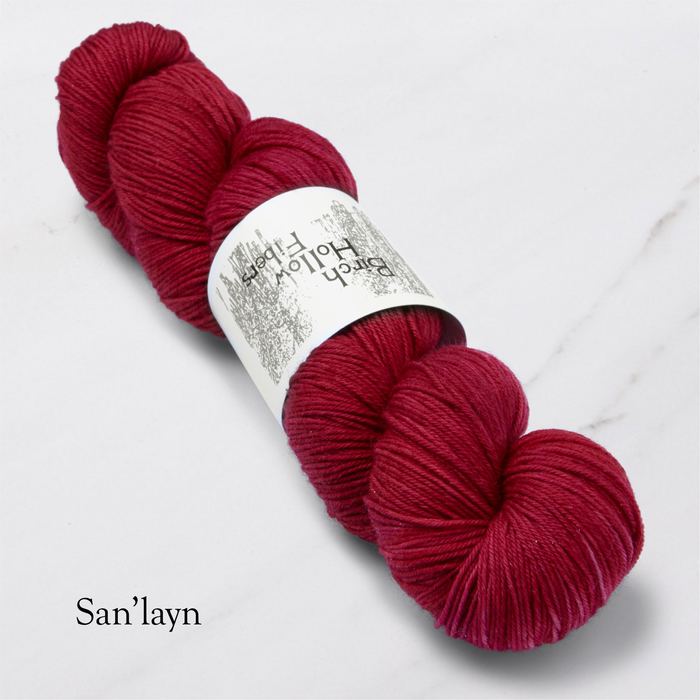 Sylvia Sock (75% wool, 25% nylon)