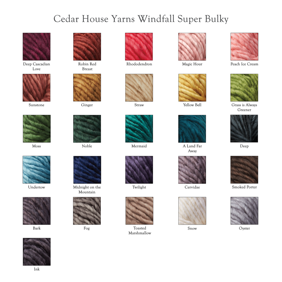 Windfall Super Bulky (80% merino, 20% nylon)