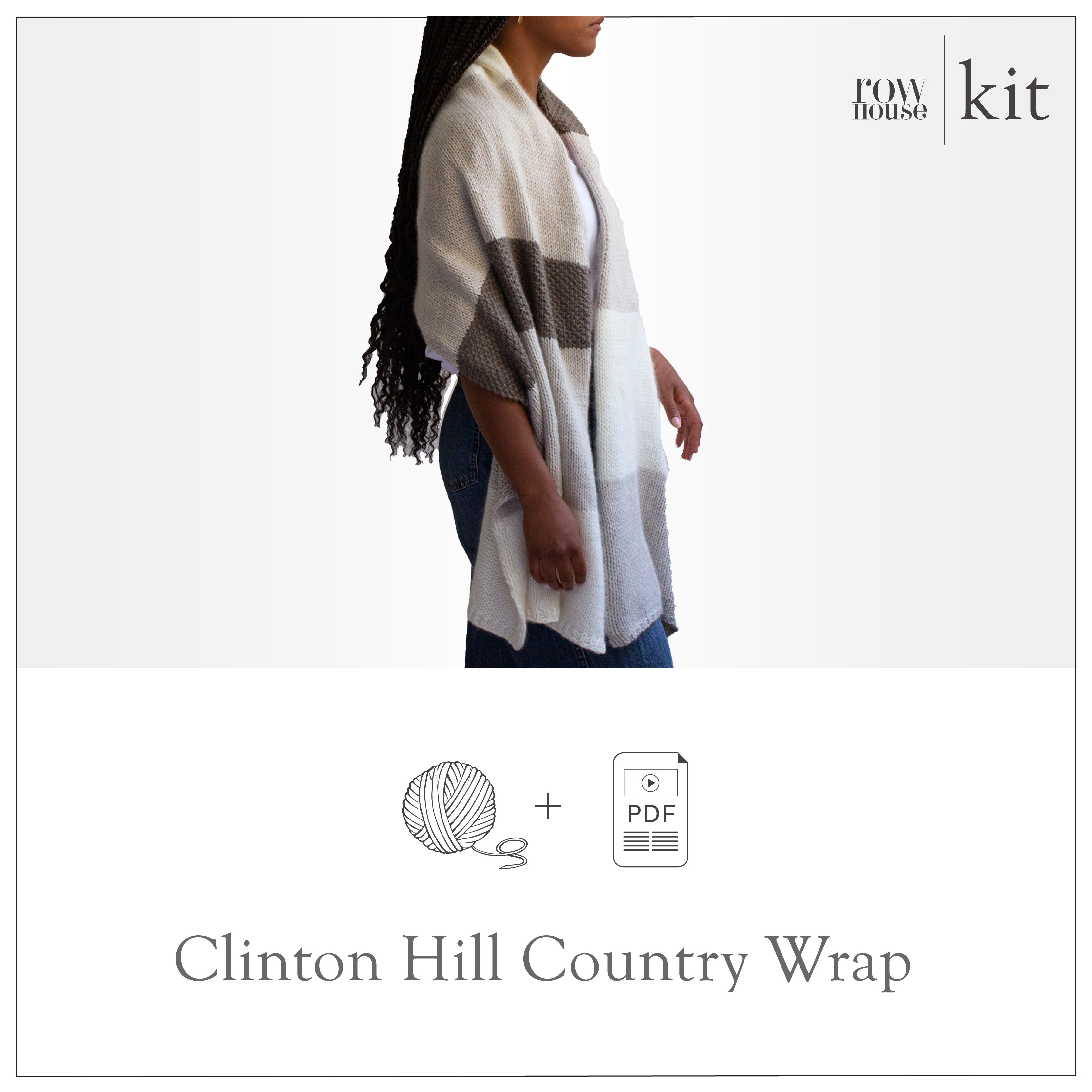 Country Wrap Kit – Row House Yarn
