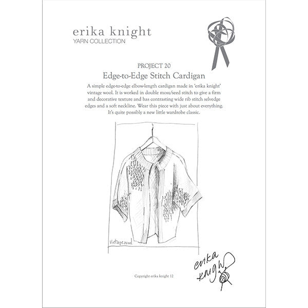 Edge-to-Edge Stitch Cardigan