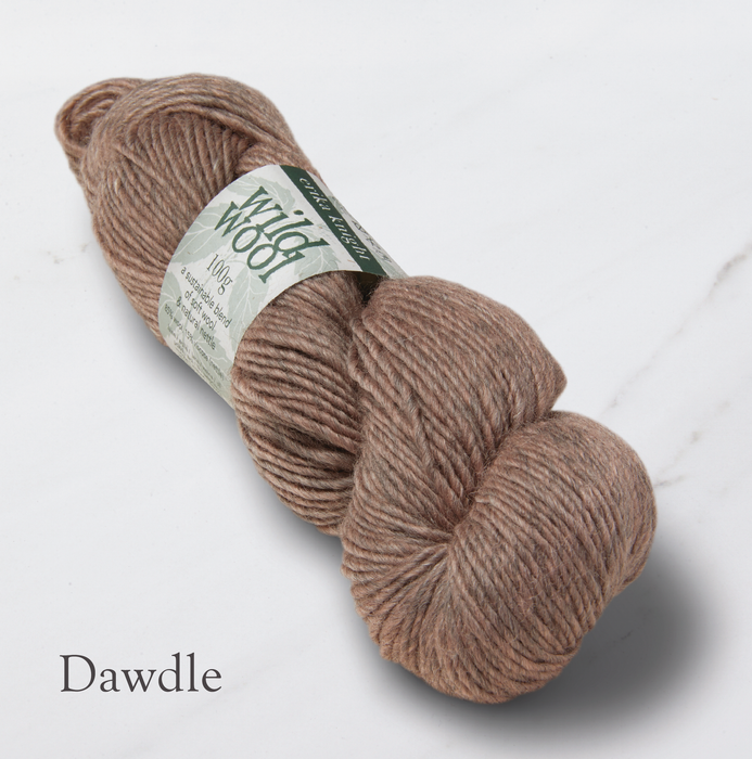 Wild Wool (85% wool, 15% viscose/nettle)