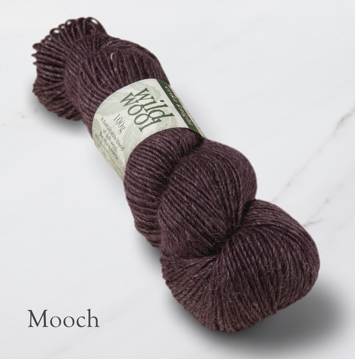 Wild Wool (85% wool, 15% viscose/nettle)