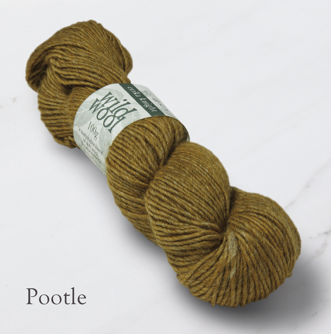 Wild Wool (85% wool, 15% viscose/nettle)