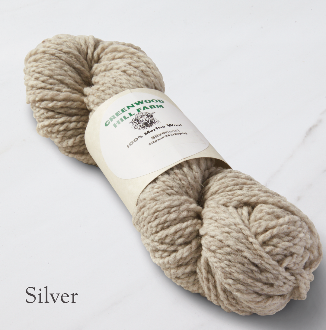 Greenwood Hill Farm Undyed Worsted (100% wool)