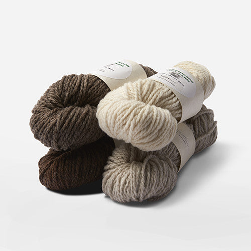 3-Pack Sheep Wool Worsted Yarn for Knitting and Crocheting 300