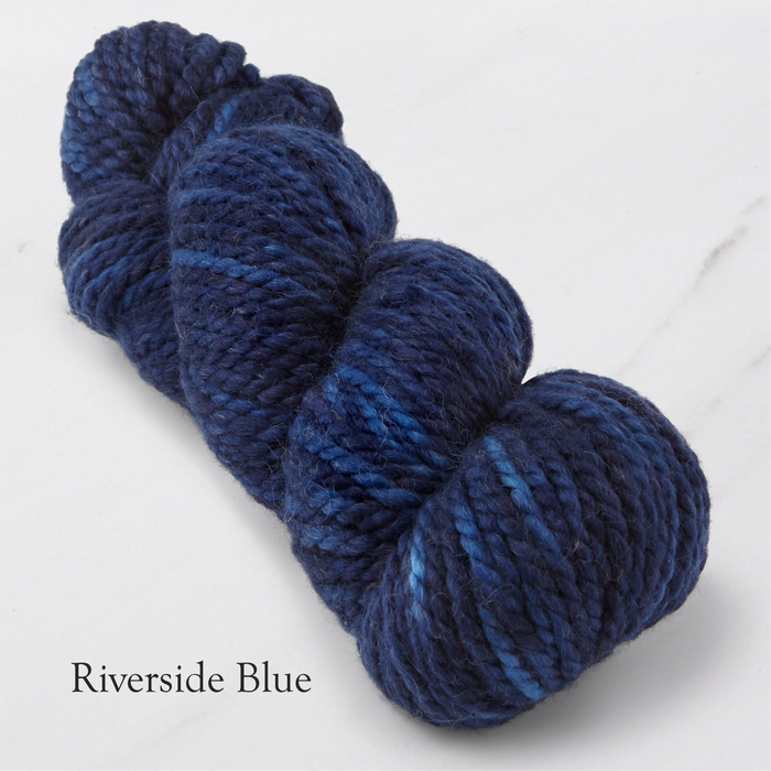 big sale 30% merino wool 70% cotton blend yarn cone in blue