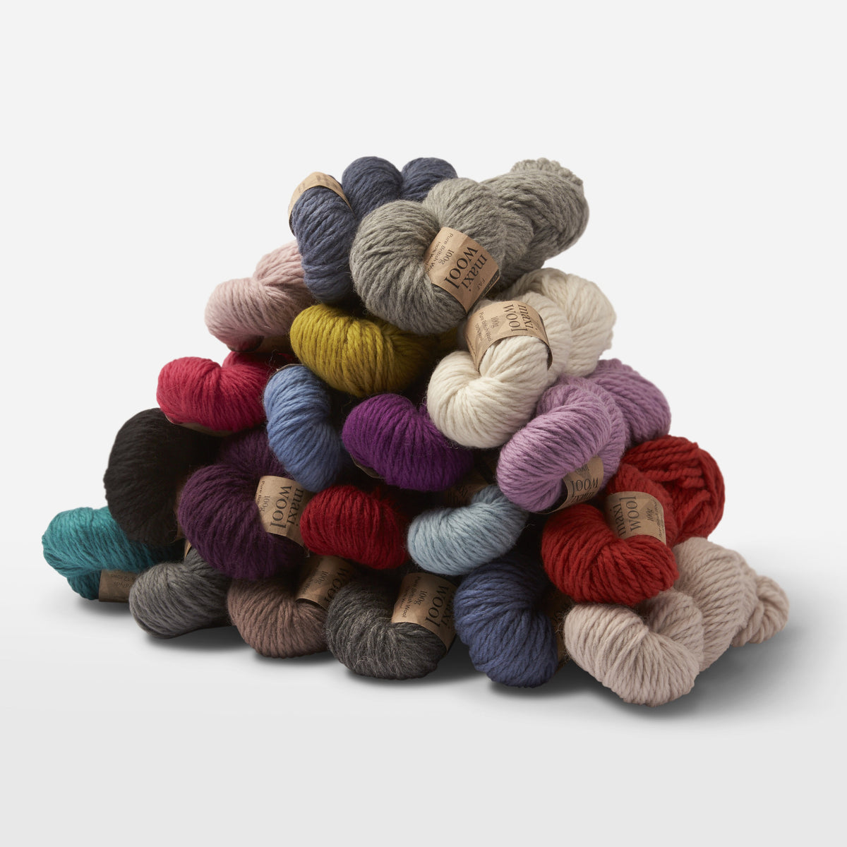 Resistente linned Underholde Maxi Wool (100% wool) - Super bulky weight wool knitting yarn — Row House  Yarn