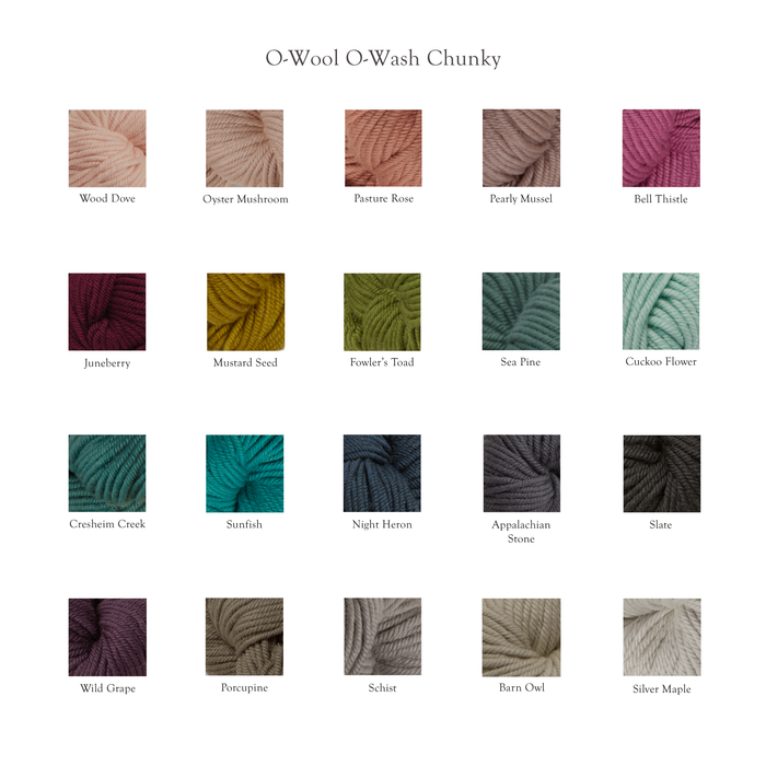 O-Wash Chunky (100% wool)