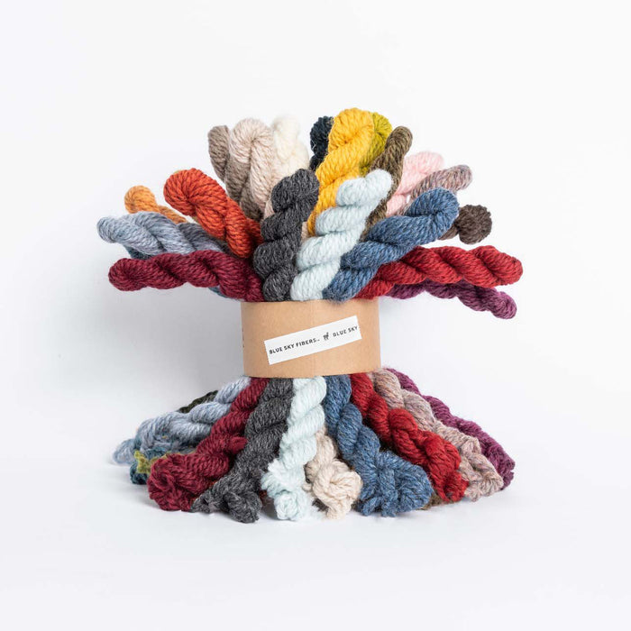 27 Color Woolstok Mini Hank Bundle (100% wool)