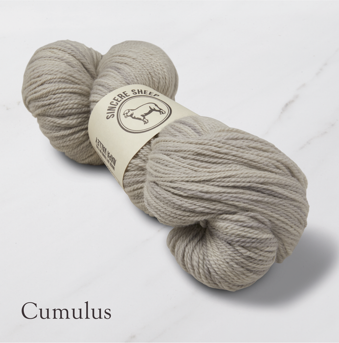 Sincere Sheep Luminous DK weight - wool/silk blend of knitting