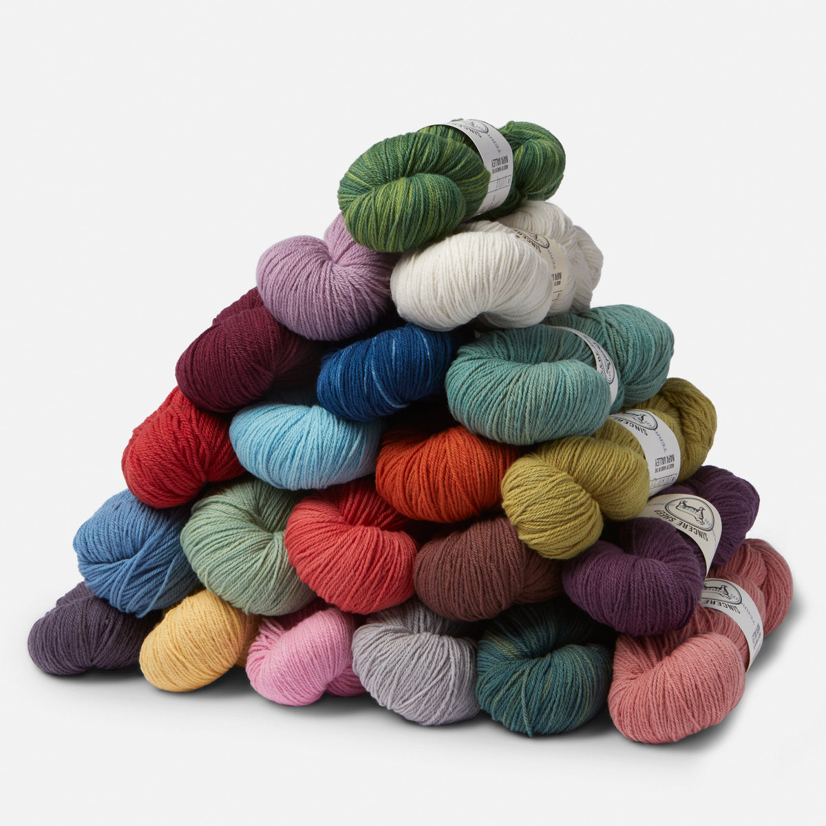 Wool Yarn for Knitting Crochet-100% Natural Wool Yarn Set in -  Finland