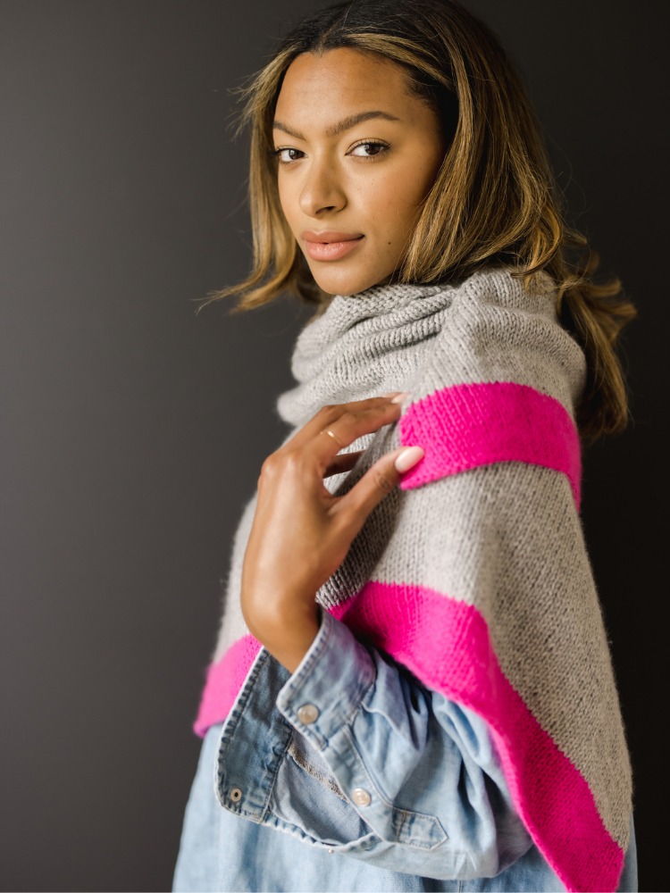 Classon Triangle with a Twist Shawl Kit