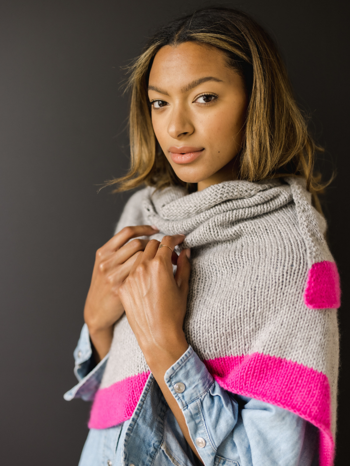 Classon Triangle with a Twist Shawl Kit