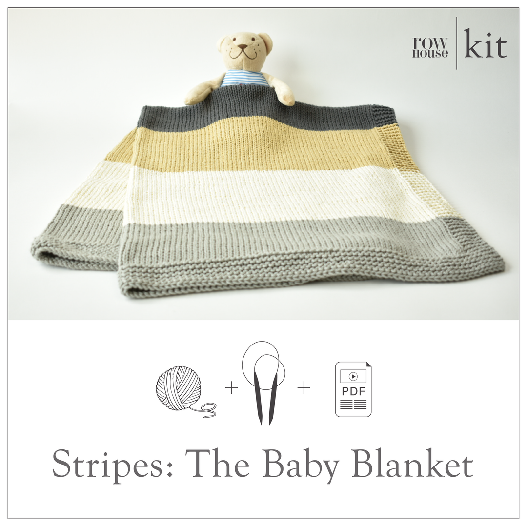 Stripes: The Baby Blanket Kit